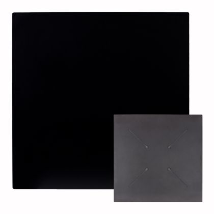 HPL TABLETOP HM5837.21 SQUARE IN BLACK COLOR 60X60cm