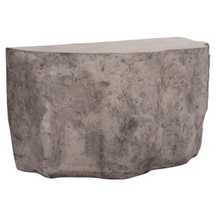 CONSOLE ROCK INTERON HM18152.03 FIBER CEMENT IN GREY--120x50x71Hcm.
