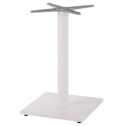 BASE FOR TABLE HM475.02 ALUMINUM MATTE WHITE-46x46cm CROSS- 46Χ46Χ72Hcm.