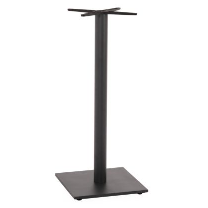 BASE FOR BAR TABLE HM439.20 MATTE GREY METAL WITH HEIGHT ADJUSTERS 46Χ46Χ108Hcm.