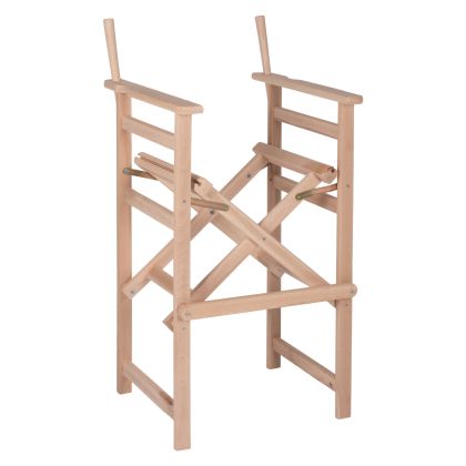 DIRECTOR'S BAR STOOL PALMER UNPAINTED FRAME ONLY HM5578.04 57x57x117Hcm