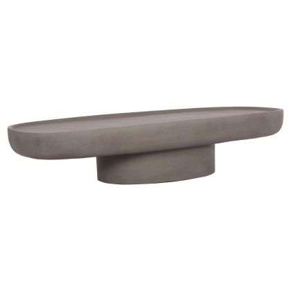 COFFEE TABLE DESSY HM18153.03 FIBER CEMENT IN GREY--151x66x30Hcm.