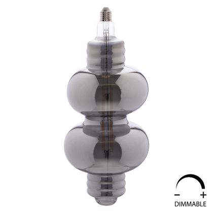 LIGHT BULB LED FILAMENT 8W E27 3000K SMOKE COLOR DIMMABLE HM4053.03