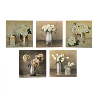 ПЛАТНО ПЕТ ЧАСТИ MDF ROMANTIC FFLOWERS HM7205.02 75X0,3X15 cm
