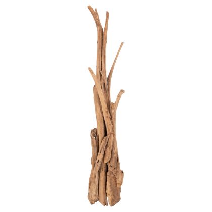 FLOOR STANDING HANGER HM9367 SOLID TEAK NATURAL 36x30x183Hcm.