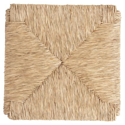 RUSH-MATT REPLACEMENT SEAT FOR WOODEN CHAIRS-37Χ37Χ3.5cm(thickness) HM5099.11