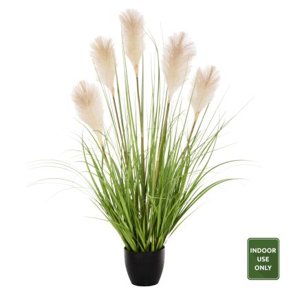 DECORATIVE SYNTHETIC PLANT IN POT HM4024 GRASS 95H cm.