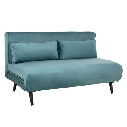 ДИВАН ASMA HM3077.15 2-МЕСТЕН КАДИФЕ В ЦВЯТ МЕНТА 140x75x89Hcm.