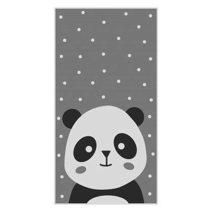 HM7679.14 120Χ180cm, kids rug with panda, fringes