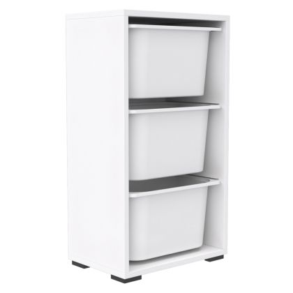 CHEST OF DRAWERS SANI HM18218.01 MELAMINE IN WHITE-WHITE P.E. DRAWERS 45,5x30x83Hcm.