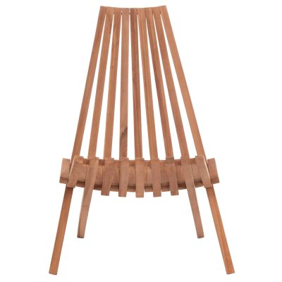 LOUNGE CHAIR FOLDABLE SHIGAO HM18112 TEAK WOOD--NATURAL COLOR 61x88.5x89Hcm.