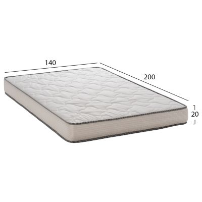 HM653.140-200 DREAMTOPIA MATTRESS, SERIES RELIEF, 140X200x20H