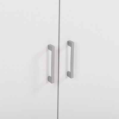 ГОРЕН ШКАФ ЗА 3-КРИЛЕН ГРАДЕРОБ ALIVIA HM351.05 МЕЛАМИН В БЯЛО 90,2x42x60Hcm.