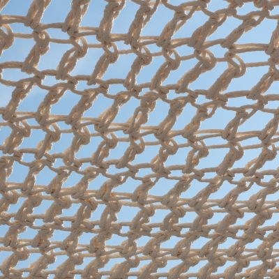 MACRAME SUNSHADE HM5780, BEIGE COLOR, 300X300CM