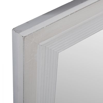 MIRROR HM7191 WHITE PATINA 60Χ2Χ80 cm.