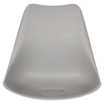 REPLACEMENT SEAT/BACKREST FOR BAR STOOL VEGAS HM8000.10 GREY POLYPROPYLENE