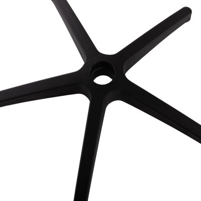 SPARE PART BASE FOR OFFICE CHAIR HM1199--BLACK NYLON  28cm SPOKE