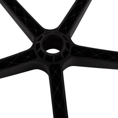 SPARE PART BASE FOR OFFICE CHAIR HM1199--BLACK NYLON  28cm SPOKE
