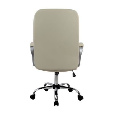 Manager's office chair HM1024.08 cream with chromed base 64x55x120