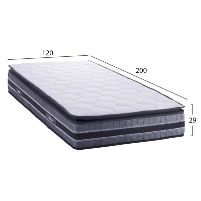 HM657.120 DREAMTOPIA mattress, series FRANKLIN, 120X200x29H