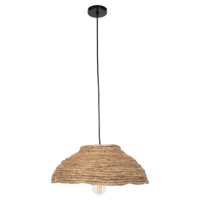 ВИСУЛКА ЗА ТАВАН МАНИЛА КОНОПЕНИ ВЛАКНА В ЕСТЕСТВЕН ЦВЯТ Φ41x14-120Hcm. HM7784