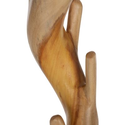 ПОСТАВКА ЗА ПАЛТА HM9366 МАСИВНА СУАРНА НАТУРАЛНА 40X40X200