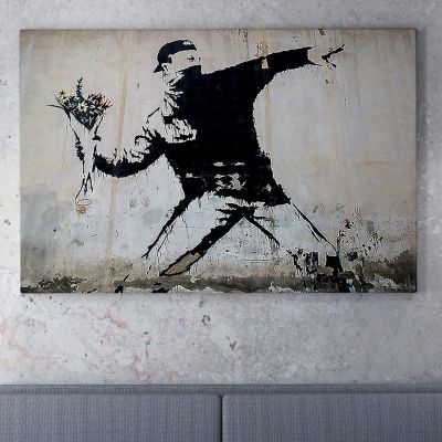 WALL PAINTING SERIES GOBI HM4817 PRINTED CANVAS 70x3(thickness)x50Hcm.