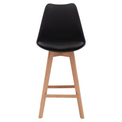Bar Stool Vegas HM8000.12 Black 48x58x105 cm
