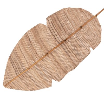 DECORATIVE LEAF ΗΜ7873 WATER HYACINTH IN NATURAL COLORING 32x200x3 cm.