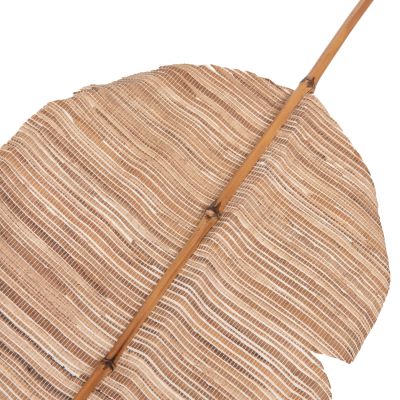 DECORATIVE LEAF ΗΜ7873 WATER HYACINTH IN NATURAL COLORING 32x200x3 cm.