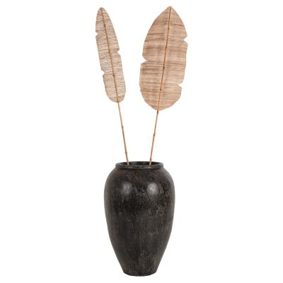 DECORATIVE LEAF ΗΜ7873 WATER HYACINTH IN NATURAL COLORING 32x200x3 cm.