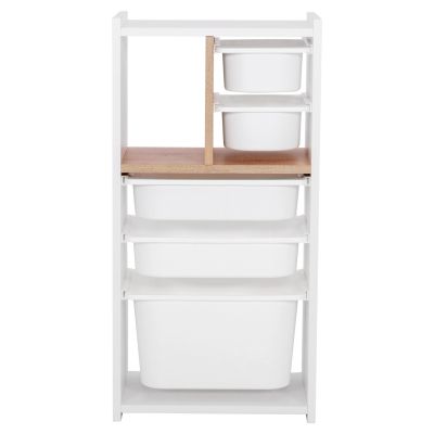 СКИД SANI HM18209.01 МЕЛАМИН В БЯЛО-SONOMA & WHITE P.E. ЧЕКМЕДЖЕТА 45х30х90Всм.