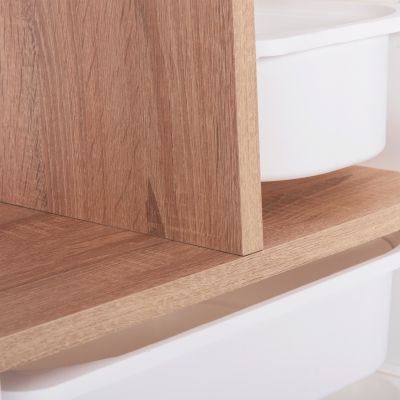 СКИД SANI HM18209.01 МЕЛАМИН В БЯЛО-SONOMA & WHITE P.E. ЧЕКМЕДЖЕТА 45х30х90Всм.