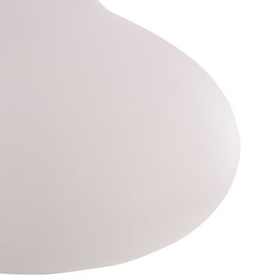 TABLE DECORATIVE VASE DENI HM4663.02M FIBER CEMENT IN WHITE--Φ30x29.5Hcm