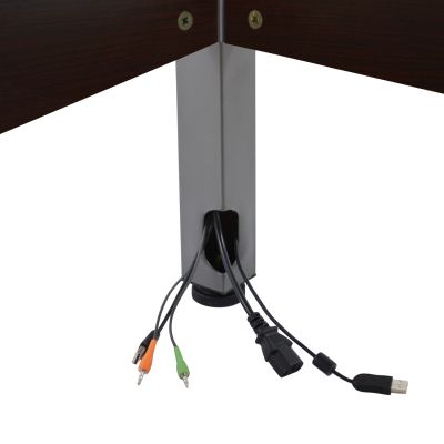 Office set 3 pieces in wenge color HM10203.02L