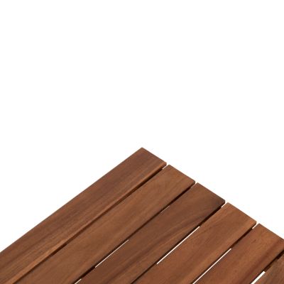 OUTDOOR LOUNGE SET 3PCS RUTH HM6229 ACACIA WOOD--ROPE-METAL FRAME-CUSHIONS IN BEIGE