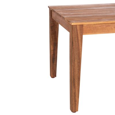 OUTDOOR LOUNGE SET 3PCS RUTH HM6229 ACACIA WOOD--ROPE-METAL FRAME-CUSHIONS IN BEIGE