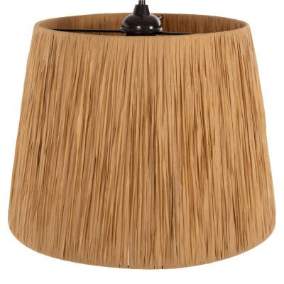 CEILING PENDANT LAMP INDOORS HM7947.05 WITH BEIGE CAP Φ30-40x77Hcm.