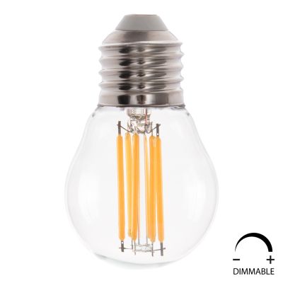 КРУШКА HM4046.01 LED НАЖКА 6W E27 3000K CLEAR DIMMABLE