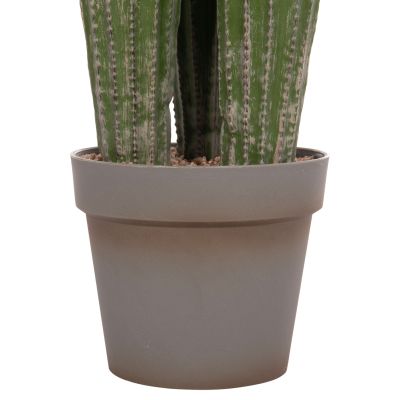 DECORATIVE SYNTHETIC PLANT IN POT HM4745 CACTUS Φ17.5x144Hcm.
