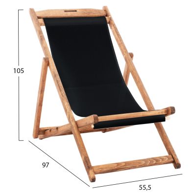 ΣΕΖΛΟΝΓΚ ΛΗΜΝΟΣ ΜΑΣΙΦ ΟΞΙΑ ΕΜΠ/ΣΜΟΣ ΦΥΣΙΚΟΣ ΜΕ PVC 2Χ1 ΜΑΥΡΟ HM11709.05T