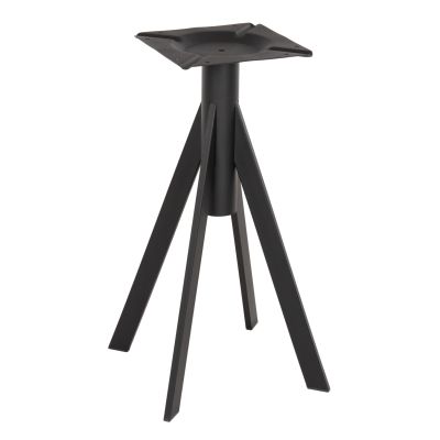 TABLE BASE HM5918 BLACK METAL 37,5x37,5x73Hcm.