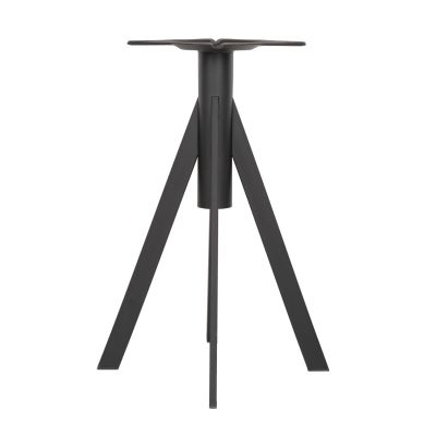 TABLE BASE HM5918 BLACK METAL 37,5x37,5x73Hcm.