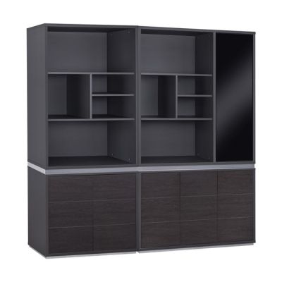 Комплект професионална офис библиотека 2 части Rosewood HM11201