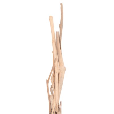 DECORATIVE FLOOR STANDING LAMP FLAMER HM4439 DRIFTWOOD IN NATURAL 30x30x179Hcm.