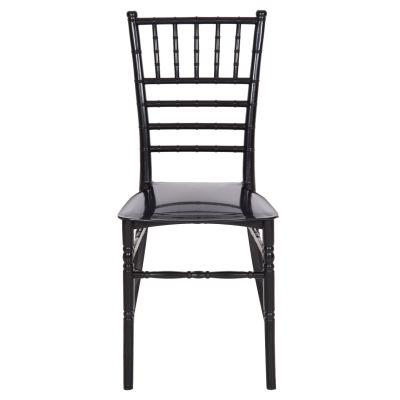 POLYPROPYLENE CATERING CHAIR TIFFANY NEW HM8058.07 GLOSSY BLACK 42x48x88,5Hcm.