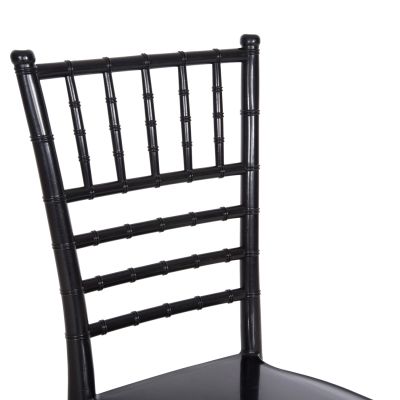 POLYPROPYLENE CATERING CHAIR TIFFANY NEW HM8058.07 GLOSSY BLACK 42x48x88,5Hcm.