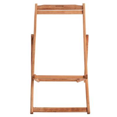 BEACH CHAIR HM5798.02 NO ARMS SOLID BEECH WOOD NATURAL COLOR IMPREGNATED