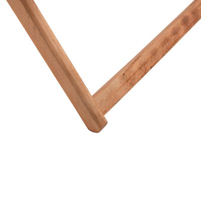 BEACH CHAIR HM5798.02 NO ARMS SOLID BEECH WOOD NATURAL COLOR IMPREGNATED