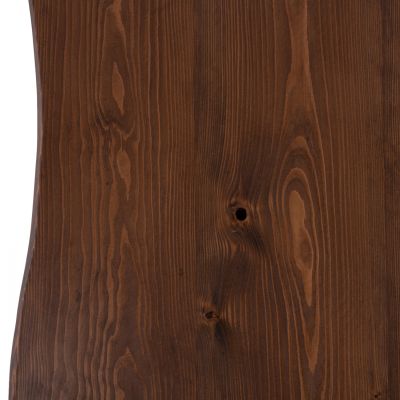 ПОВЪРХНОСТ ОТ МАСИВНА ЕЛХОВА ДЪРВЕСТИНА С РАЗРЯЗКА 140X70X4 ОРЕХ